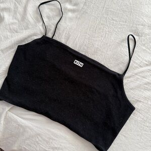 Kith Black Crop Top
